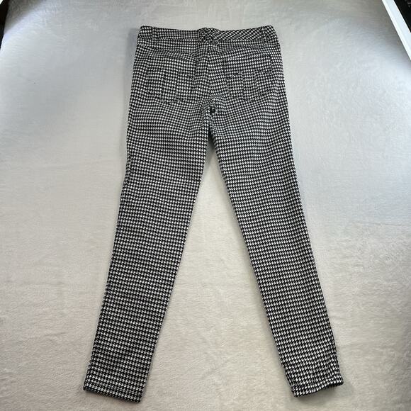 Tripp NYC Jrs 7 Jeans Houndstooth Low Rise Grunge Goth Emo Whimsigoth Stretch - Picture 12 of 16